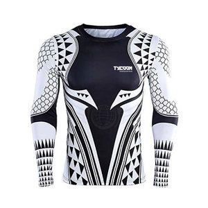Haut de bain Rash Guard pour garçons et filles avec imprimés amusants et protection solaire Rash Guard - Product Image 1