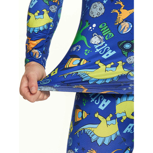 Conjunto de ropa interior térmica de Calzoncillos largos de poliéster para mujer, forro polar transpirable, Invierno personalizable - Product Image 6