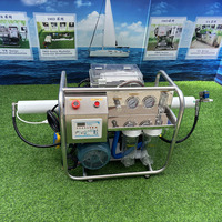 Système de dessalement d'eau de mer RO 200-1000 LPD avec équipement de purification à réglage de vitesse pour bateau