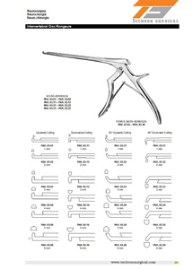2mm Bite 25cm Shaft <span class=keywords><strong>Kerrison</strong></span> Rongeurs para Neurocirurgia