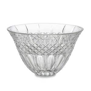 Event ready clear <b>glass</b> <b>serving</b> <b>bowl</b> with polished clarity and stylish design crafted for receptions or banquets - Product Image 2