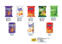 Anneau de poulet Chips Au Poulet Snek Perisa Ayam 60g x 10x6