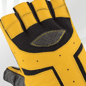 Gants en cuir respirants personnalisés par OEM pour des hommes et des femmes d'entraînement de forme physique de forme physique de gymnase en gros - Product Image 2