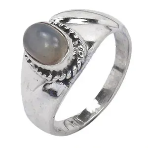 Rose Gold & Gold Plated 925 Silver Spinner <b>Ring</b> with Moonstone Trendy <b>Statement</b> Jewelry for Women Great Gift Idea - Product Image 1
