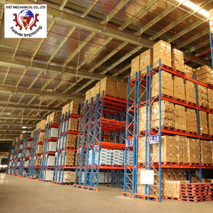 Large Capacity Double Deep Pallet Racking System Selective Racking Warehouse Storage with Double Deep <b>Stacking</b> Racks & <b>Shelves</b> - Product Image 2