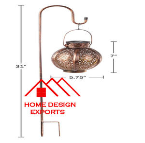 Linterna de último diseño con acabado antiguo, linterna de Metal para colgar en la pared, linterna de hierro Para Boda y decoración del hogar, última Decoración - Product Image 1