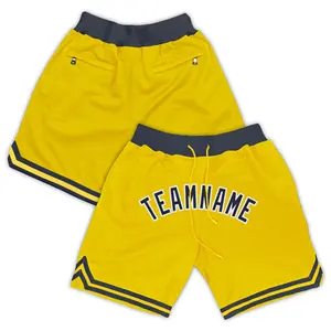 กางเกงขาสั้นตาข่าย5นิ้วสำหรับใส่วิ่งกีฬาแห้งเร็วสำหรับเล่นบาสเก็ตบอลสองชั้น - Product Image 2