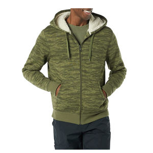 Sweat à capuche zippé classique de bonne qualité le plus vendu pour les sweats à capuche imprimés décontractés pour hommes avec fermeture éclair personnaliser - Product Image 3