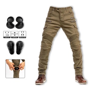 Pantalones de Motociclismo Cordura para Hombre, con Protección CE, Transpirables, Impermeables, Resistentes a la Abrasión, Vaqueros de Motociclista para Turismo - Product Image 1