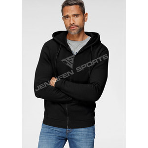 Survêtement de sport pour homme, haute qualité, 100% coton molletonné 450 GSM, respirant, séchage rapide, coupe ample, sweat à capuche zippé pour l'hiver - Product Image 3