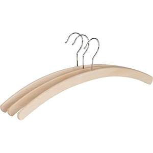 Garde-robe en bois cintre chiffons suspendus organisateur maison placard garde-robe en bois naturel matériel de luxe utilisation prix de gros - Product Image 5