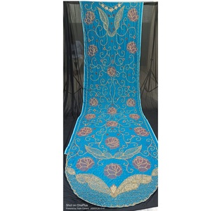 Vestido Dirac con cuentas tradicional africano para mujer directo de fábrica, moda somalí modesta y elegante disponible al mejor precio - Product Image 3