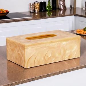 Caja de Pañuelos de Resina Hecha a Mano, Modelo Decorativo, Caja de Papel para el Hogar, Artículos de Hotel para Hostelería - Product Image 5