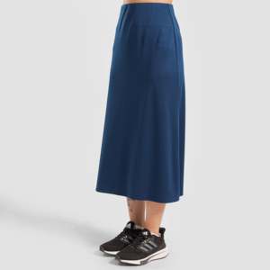 Jupe en satin doux et respirant avec imprimé numérique, style vintage élégant pour femmes de bureau, taille XS, jupe portefeuille avec plis décoratifs - Product Image 1