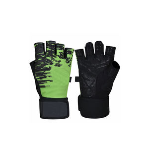 Gants d'haltérophilie paume rembourrée en maille respirante pour les amateurs d'entraînement de musculation - Product Image 4