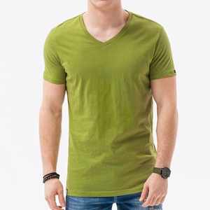 Haute qualité 100% coton hommes T-Shirt personnalisé Style formel respirant col rond manches courtes bas prix en vrac tricoté - Product Image 6