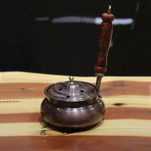 Quemador de Incienso Turco Tradicional Hecho a Mano de Cobre Oxidado Clásico Shark Anatolia Kahramanmaras, Auténtico para Yoga y Meditación - Product Image 3
