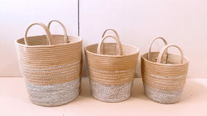 Cesta de almacenamiento de cocina colorida con ratán para pan o caja de regalo, accesorios de cocina multifuncionales, superventas - Product Image 5