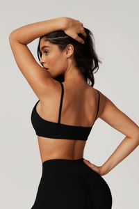 Soutien-gorge de sport pour femme, personnalisé, à haute demande, avec bretelles réglables à boucle, respirant, écologique, séchage rapide, de haute qualité - Product Image 6