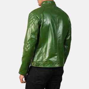 Nuevo precio al por mayor Chaquetas de cuero para hombres Chaquetas de hombre genuinas de ajuste regular disponibles a precios razonables Chaquetas de venta para hombres - Product Image 3