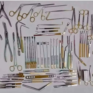 Ensemble d'instruments de rhinoplastie, ensemble complet, outils de chirurgie nasale, ensemble de chirurgie plastique, équipement médical, manuel, haute qualité, satiné - Product Image 1