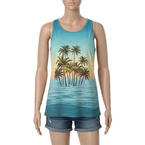 Camiseta Deportiva Corta con Estampado Digital Ecológico, Tejido Suave y Transpirable, Ajuste Elástico, Ropa Deportiva Informal de Verano para Mujer, Top para Gimnasio - Product Image 1