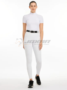 Culotte d'équitation pour femme de haute qualité, coupe extensible confortable, design moderne et élégant pour la compétition d'entraînement et l'utilisation en extérieur - Product Image 3