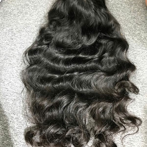 Extensiones de Cabello Camboyano Virgen Ondulado, Trama Doble a Máquina, Pedido al por Mayor, Estilo de Onda Natural - Product Image 2