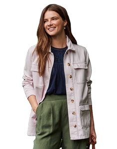 Pearl Beaded Women Denim <b>Jacket</b> Luxury Design Jean Outerwear Elegant Fashion - Product Image 1