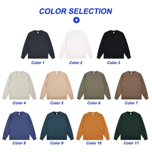 OEM ODM Service Autumn Warm Fleece <b>Sweatshirt</b> Bulk Manufacturer Custom Embroidered Crew Neck <b>Sweatshirts</b> Digital - Product Image 6