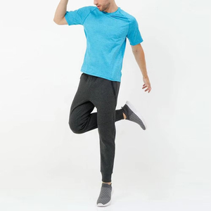 Camiseta Deportiva de Manga Corta para Hombre, Diseño Personalizado, Secado Rápido, Transpirable, Spandex/Nailon, Corte Holgado, Color Sólido, Colores Personalizados - Product Image 2