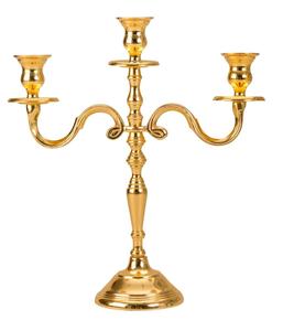 Vente chaude meilleure qualité aluminium 5 bras candélabres bougeoir pour la décoration de maison et de mariage Top tendance. - Product Image 5