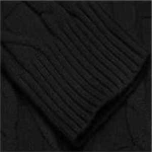 Sweat-shirt à col rond à manches longues pour hommes de haute qualité automne et hiver haut en tricot chaud avec logo avant anti-rides - Product Image 5