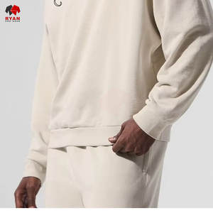Sweatshirts personnalisés Ryan Pro Gear pour hommes avec logo personnalisé, conception ODM OEM, coupe régulière, vêtements décontractés - Product Image 4