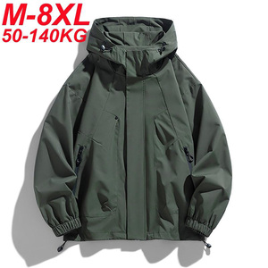 Gran oferta, chaqueta con capucha para exteriores personalizada para hombre, cortavientos impermeable para senderismo, ropa deportiva transpirable para montañismo, Camping - Product Image 6