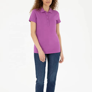 Polo de Mujer de Alta Demanda, Manga Corta, Corte Ajustado, con Cuello, para Golf, Uso Diario Informal, Colores Personalizables, Polo para Damas - Product Image 3