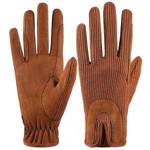 Gants de ski en cuir antidérapants pour l'hiver, gants de moto, imperméables, gants chauffants à batterie rechargeable - Product Image 2