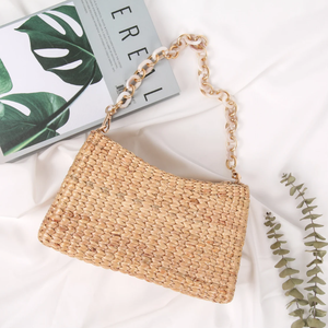 Bolsa de jacinto de agua ecológica, ligera, duradera y perfecta para ir de compras o viajar, hecha de Vietnam 2025 - Product Image 5