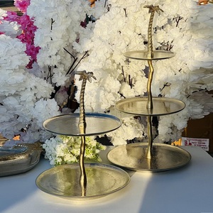 ถาดอบเค้กอะลูมิเนียม2 & 3ชั้นออกแบบใหม่สำหรับงานแต่งงาน & ปาร์ตี้ขายดีอุปกรณ์อบเค้กถ้วยโลหะสำหรับตกแต่งเค้กวันเกิด - Product Image 4