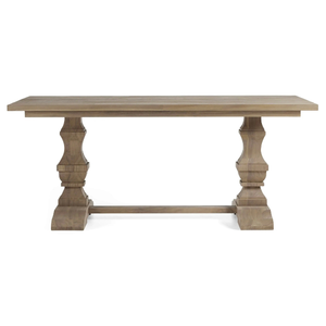 Mueble de mesa de madera de teca grande para sala de estar o comedor, estilo moderno para uso interior duradero - Product Image 1