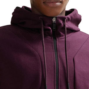 Venta al por mayor peso pesado 100% algodón Sudadera con capucha de los hombres logotipo personalizado bordado de alta calidad Sudadera con capucha de gran tamaño con patrón 3D - Product Image 5