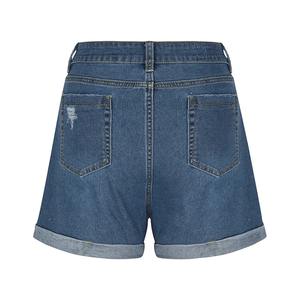 Casual Wholesale <b>Jeans</b> Shorts for <b>Women</b> New Washed Distressed <b>Women's</b> Shorts High Quality Wholesale Denim Shorts - Product Image 5