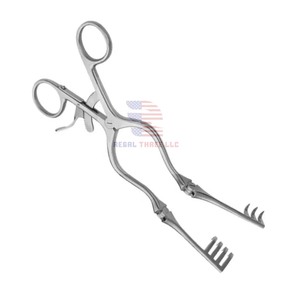 Retractor profesional Beckman Adson Retractor de acero inoxidable - Product Image 2