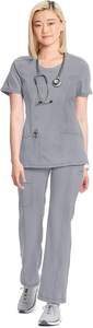 Ensemble d'uniformes de jogging en coton tendance personnalisés pour femmes combinaison de médecin infirmière logo personnalisé pour les hôpitaux - Product Image 3