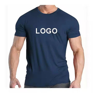 T-shirt de sport personnalisé pour homme, coupe classique, 100 % polyester, tissu doux, impression numérique du logo, manches courtes, anti-plis, séchage rapide - Product Image 4