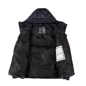 Wholesale High Quality Custom Logo Nylon Men's Puffer Jacket Winter Quilted <b>Bubble</b> <b>Coat</b> with Stand Collar New Design - Product Image 5