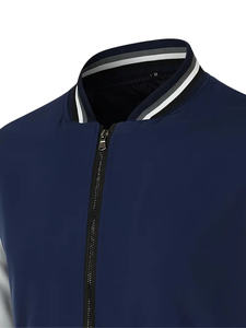Nueva chaqueta de bombardero de diseño de moda para hombres chaqueta de bombardero de alta calidad para hombres chaqueta de bombardero al mejor precio para hombres - Product Image 3