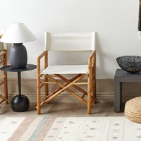 Chaises de patio de jardin de cour extérieure directeurs pliants portables chaise en bambou prix bon marché pour l'achat en gros