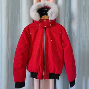 Chaqueta acolchada con capucha de piel sintética personalizada para hombre, resistente para invierno - Product Image 6