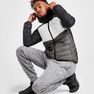 แจ็คเก็ตผ้าฝ้ายมีฮู้ดสำหรับผู้ชายเสื้อแจ็คเก็ตกลางแจ้งผ้าแคนวาสแบบกันน้ำได้ตามต้องการ - Product Image 2